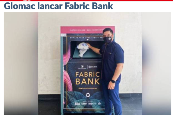 Saltycustoms teams up with Glomac to launch a Fabric Bank